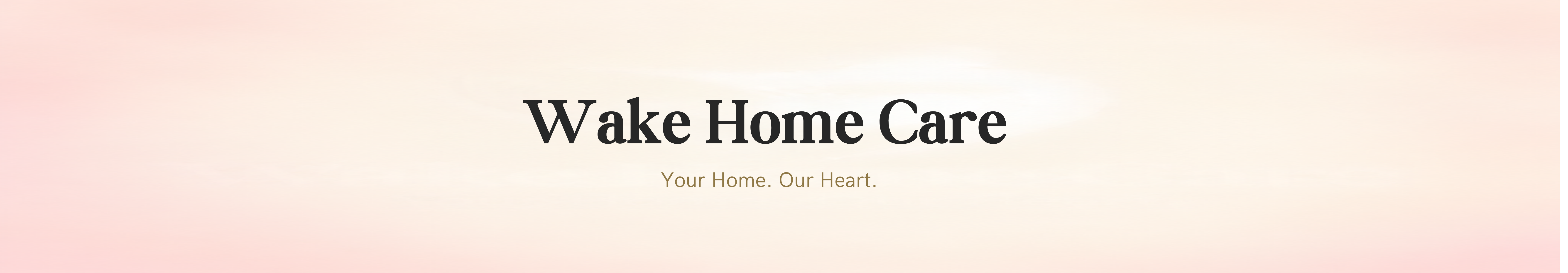Wake Home Care header